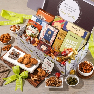 Deluxe Gourmet Birthday Gift Box