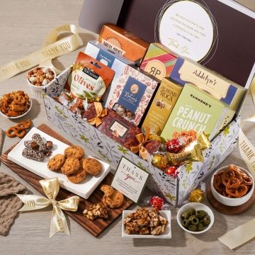 Deluxe Gourmet Thank You Gift Box