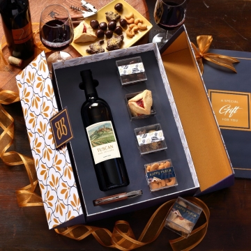 Deluxe Purim Wine Gift Box