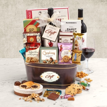 Gourmet Wine Gift Basket