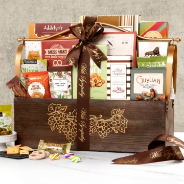 Grand Assortment Sympathy Gift Basket