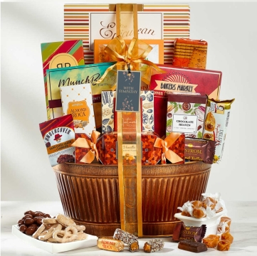 Grand Sympathy Gourmet Gift Basket