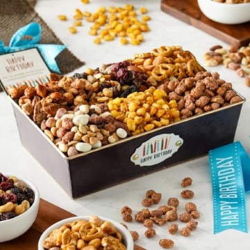 Happy Birthday Nutty Medley Delight