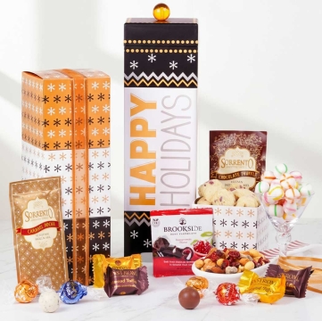 Happy Holidays Gourmet Gift Box Set