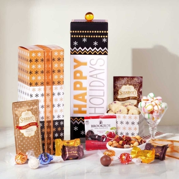 Happy Holidays Gourmet Gift Box Set