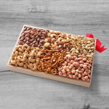 Gourmet Nut Assortment Gift Tray