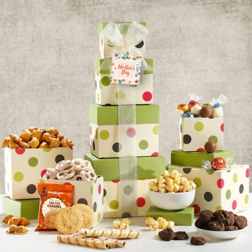 Mothers Day Celebration Gift Tower