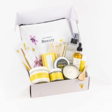 Natural Bath and Body Spa Gift Set