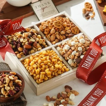 Nutty Assortment Appreciation Gift Tray