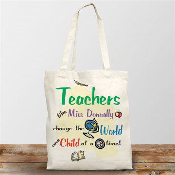 Personalized Tote Bag For Teachers