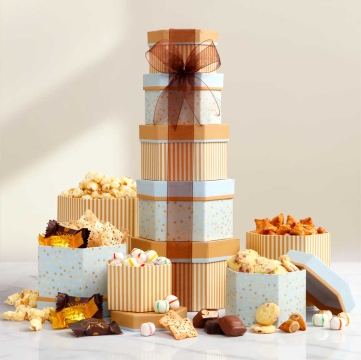 Simply Sensational Holiday Gift Tower of Treats