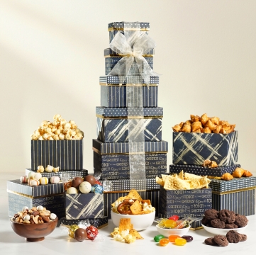Supreme Holiday Celebration Gift Tower