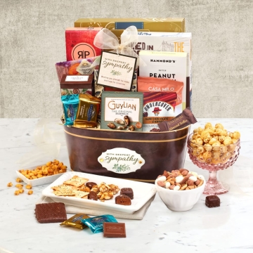 Sympathy Delights Gift Basket