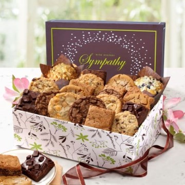 Sympathy Wishes Pastry Gift Box