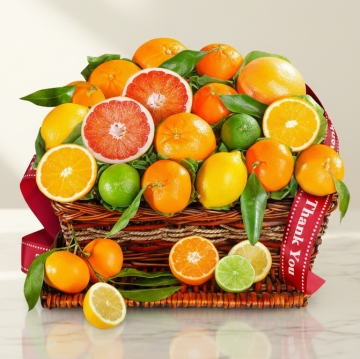 Thank You Citrus Fruit Basket