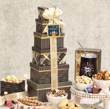 Thank You Purim Gift Tower