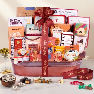 Ultimate Delights Sympathy Gift Basket