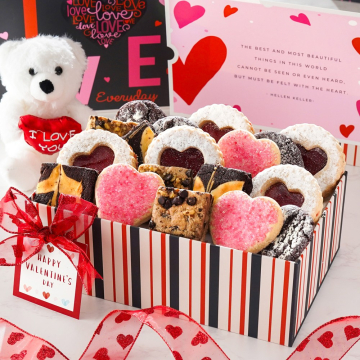 XOXO Valentine Box Gift Basket - Small