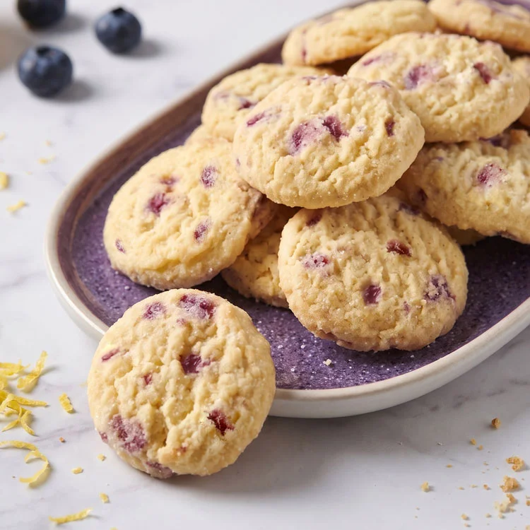 Lemon Blueberry Cookies