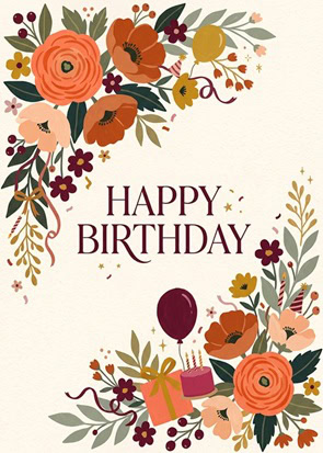 Birthday card 22