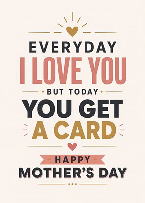 Mother's day card 18