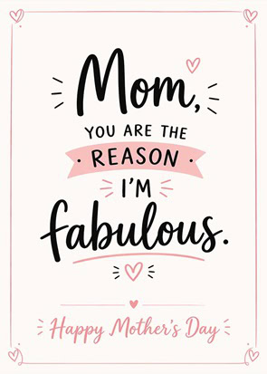 Mother's day card 21