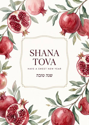 Rosh hashanah card 6