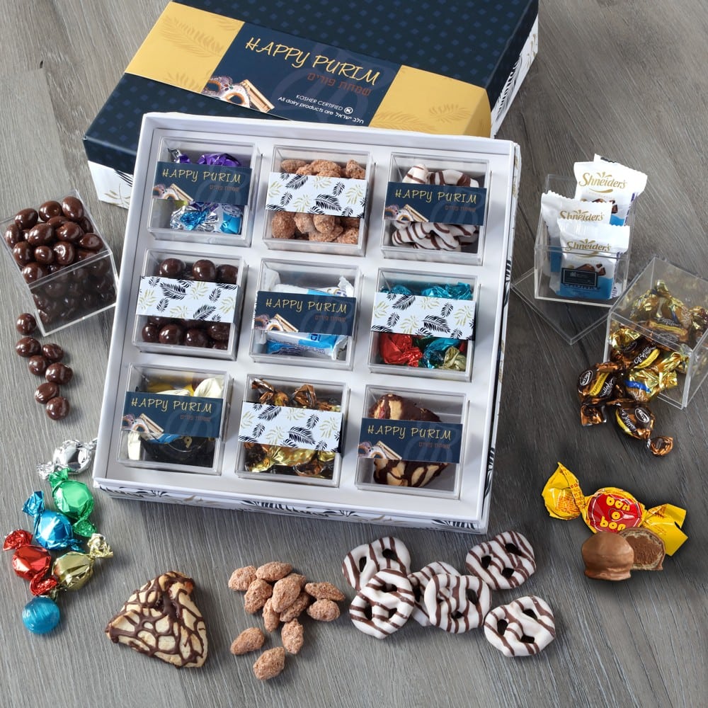 9 Box Purim Gift Set