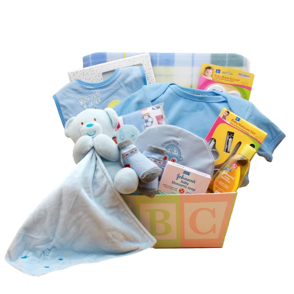 ABC Baby Boy Gift Basket