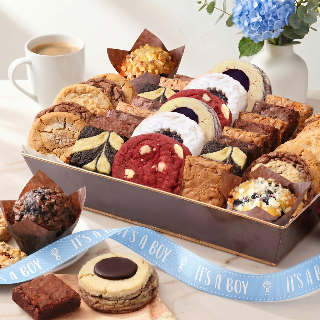 Baby Boy Bakery Basket