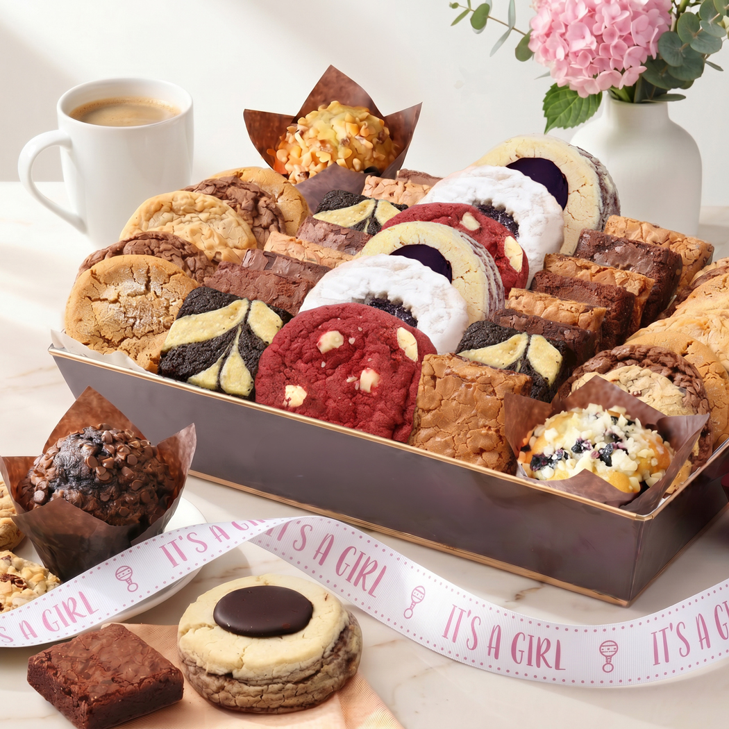 Baby Girl Bakery Basket