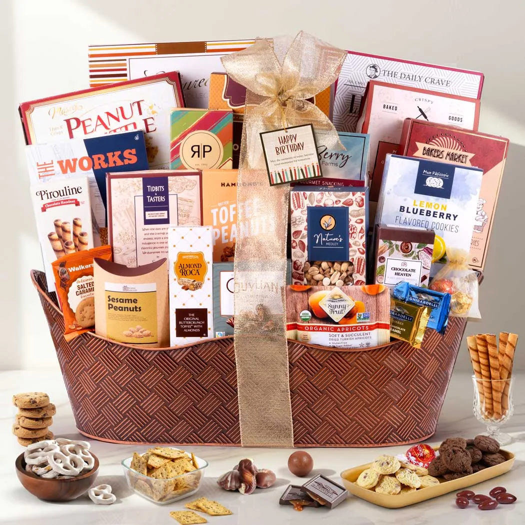 Birthday Extravagant Gift Basket