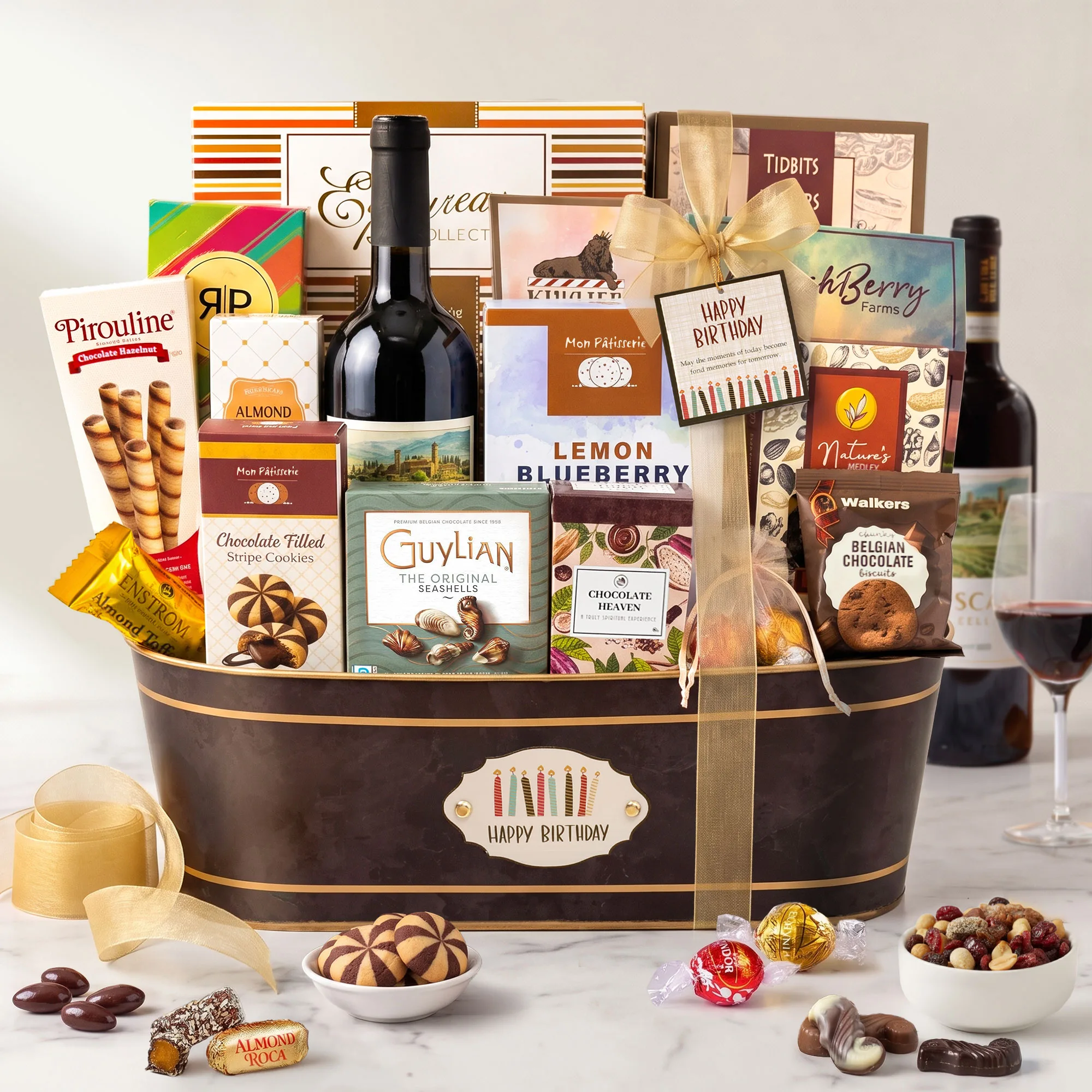 Birthday Signature Wine Gift Basket
