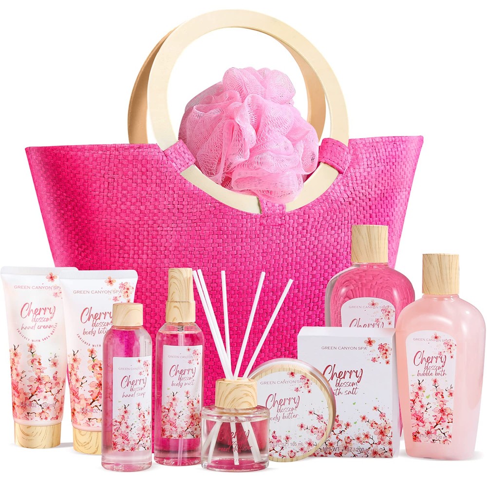 Cherry Blossom Spa Gift Basket