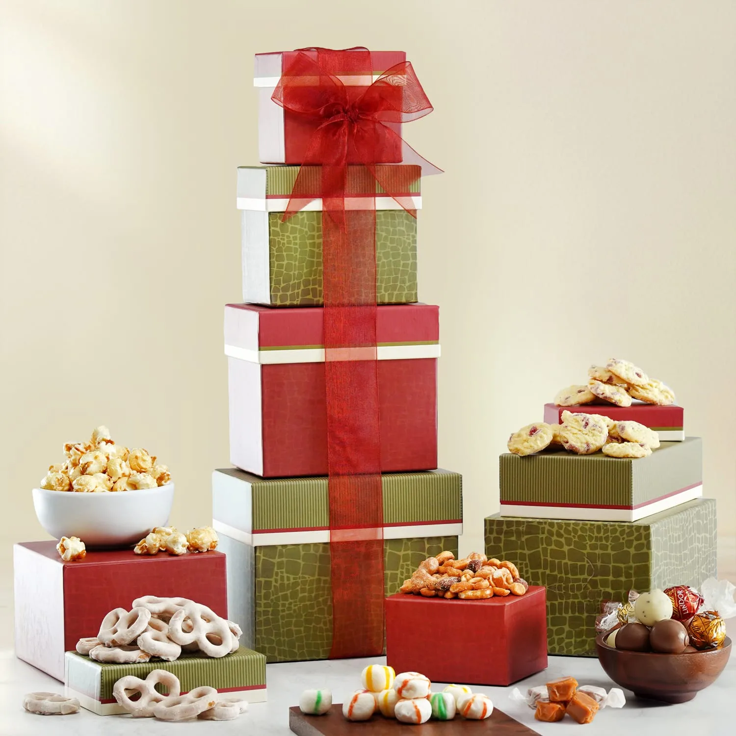 Christmas Thinking of You Gift Tower