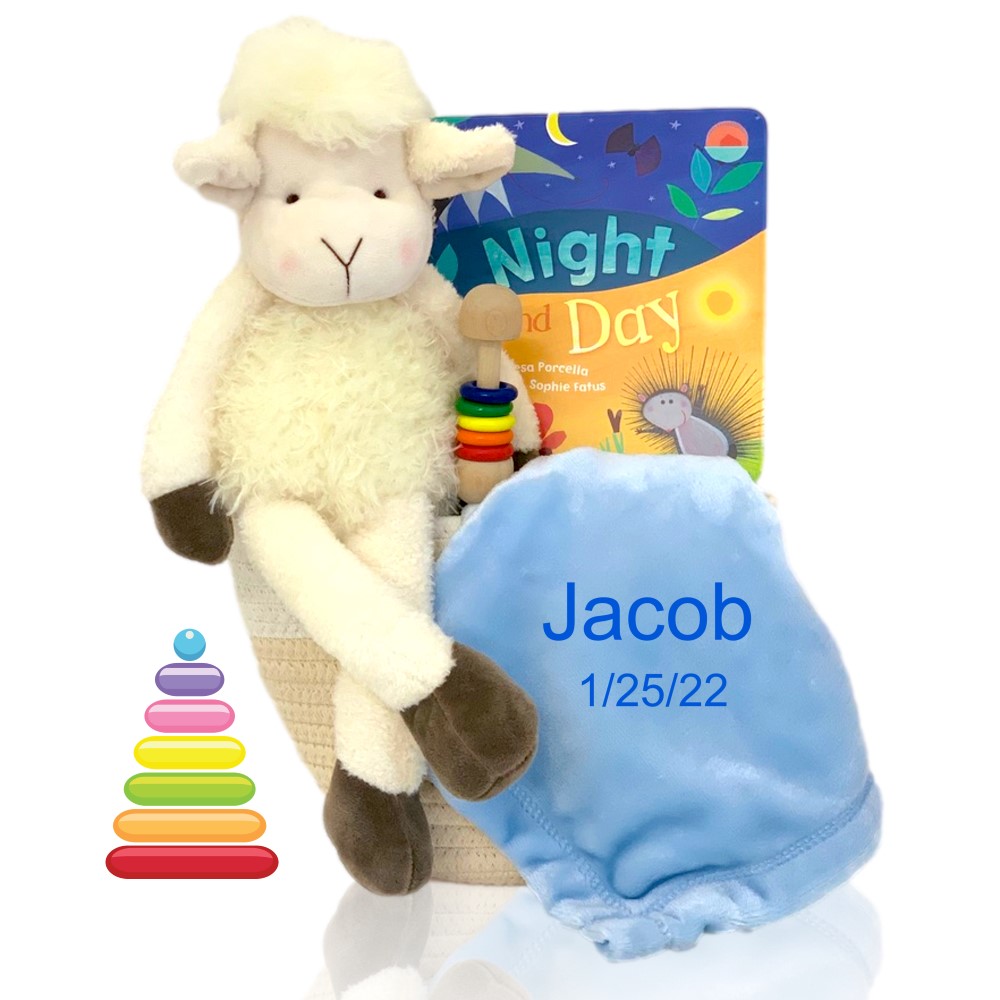 CONGRATS-EWE-LATIONS ON YOUR NEW LITTLE BOY