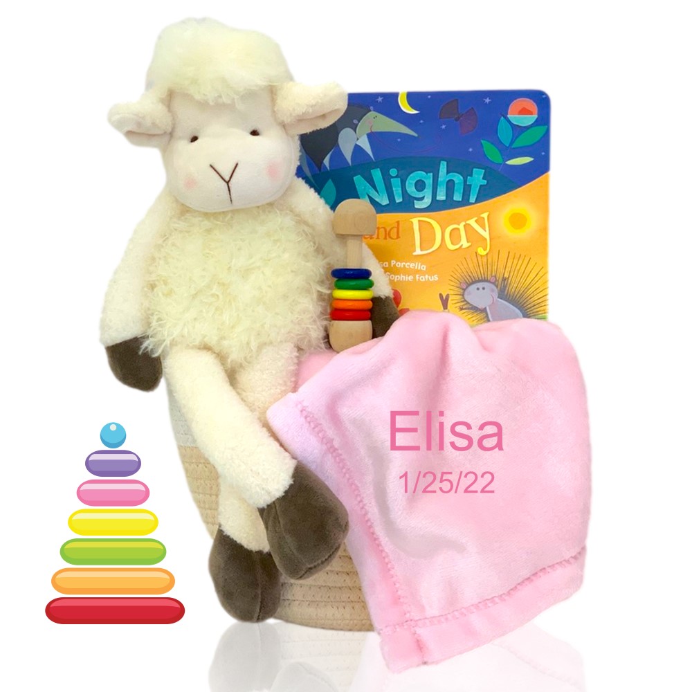 CONGRATS-EWE-LATIONS ON YOUR NEW LITTLE GIRL