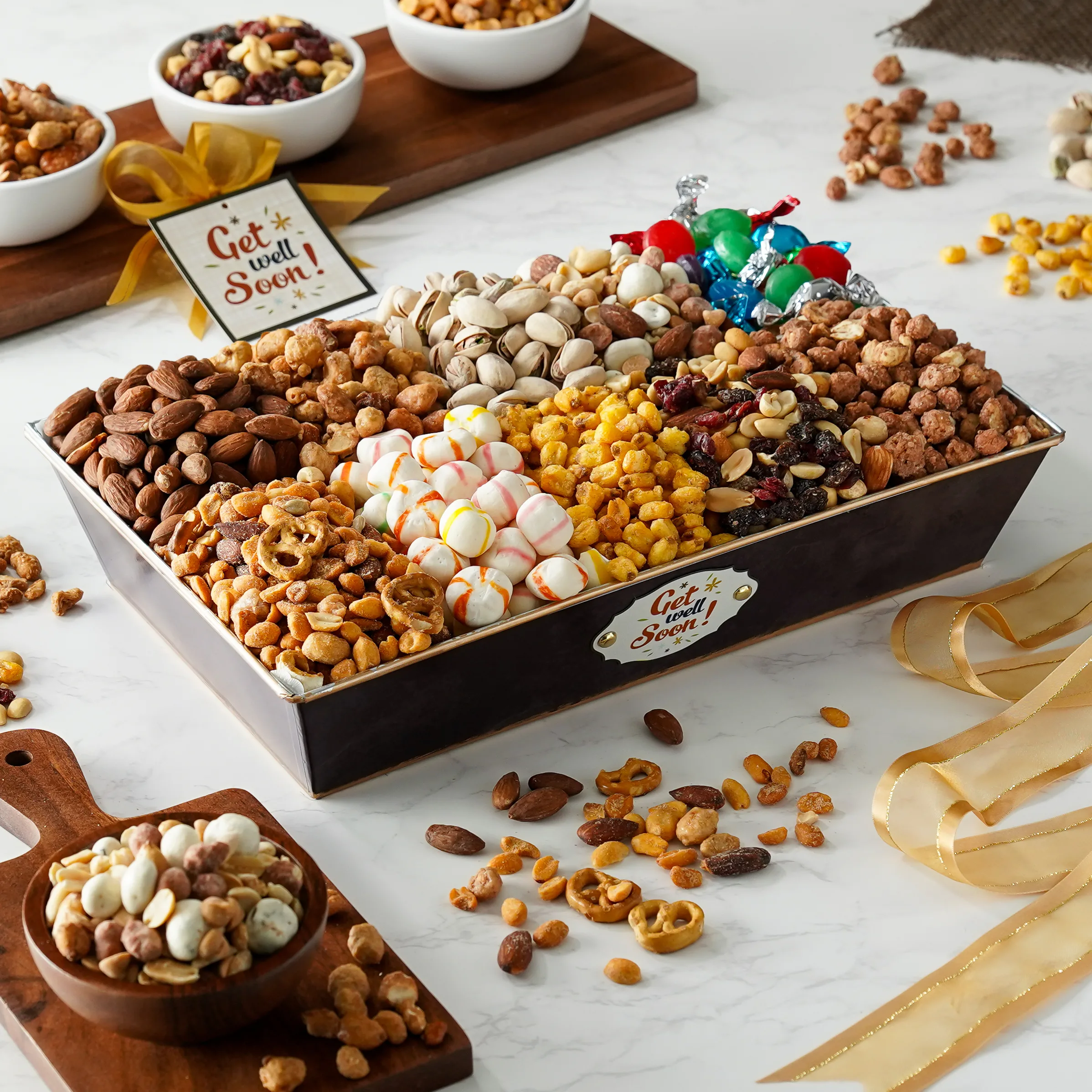 Deluxe Get Well Nutty Pleasures