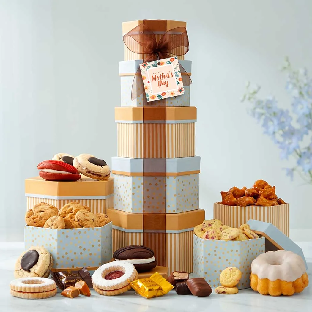 Deluxe Bakery Mothers Day Gift Tower