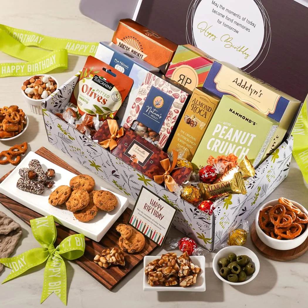 Deluxe Gourmet Birthday Gift Box