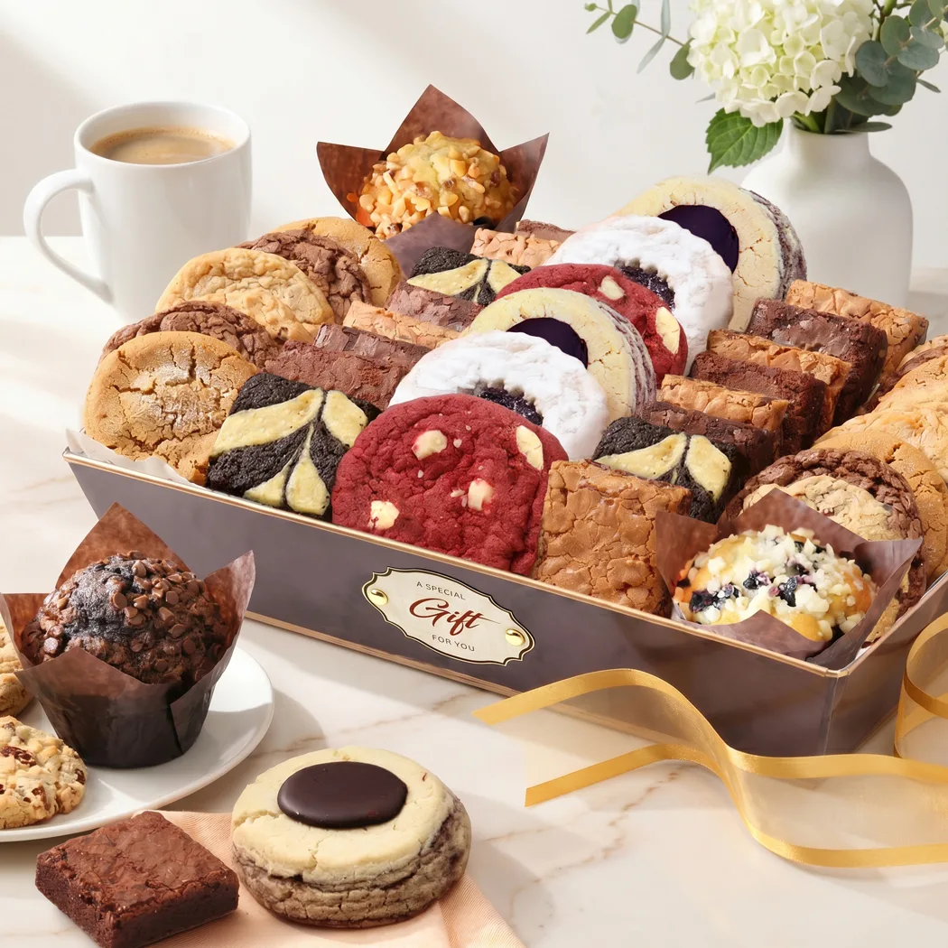 Deluxe Gourmet Brownie & Cookie Gift Basket