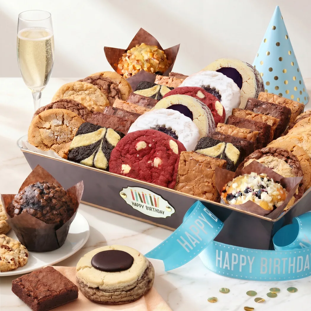 Deluxe Happy Birthday Bakery Basket