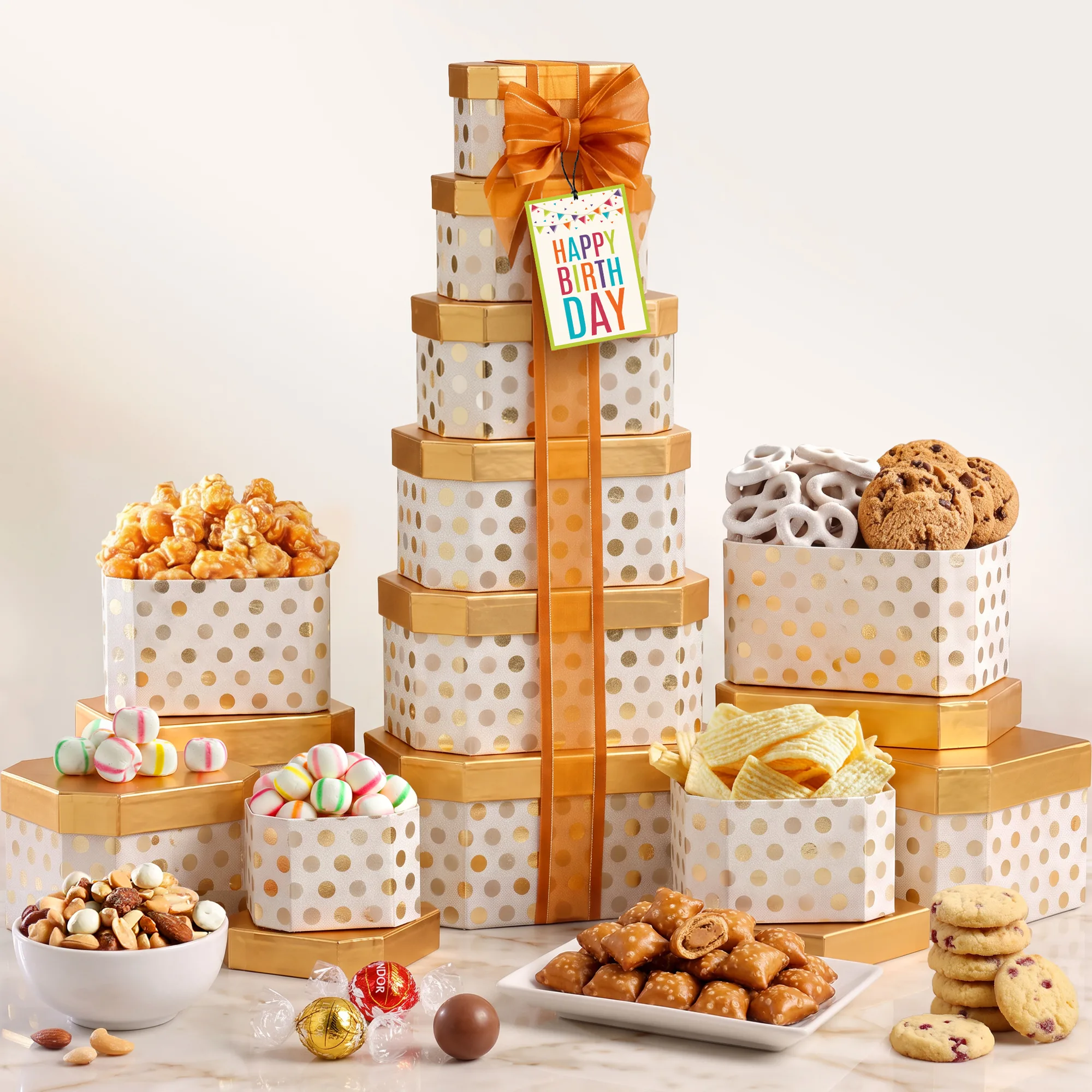 Elegance Birthday Gift Tower