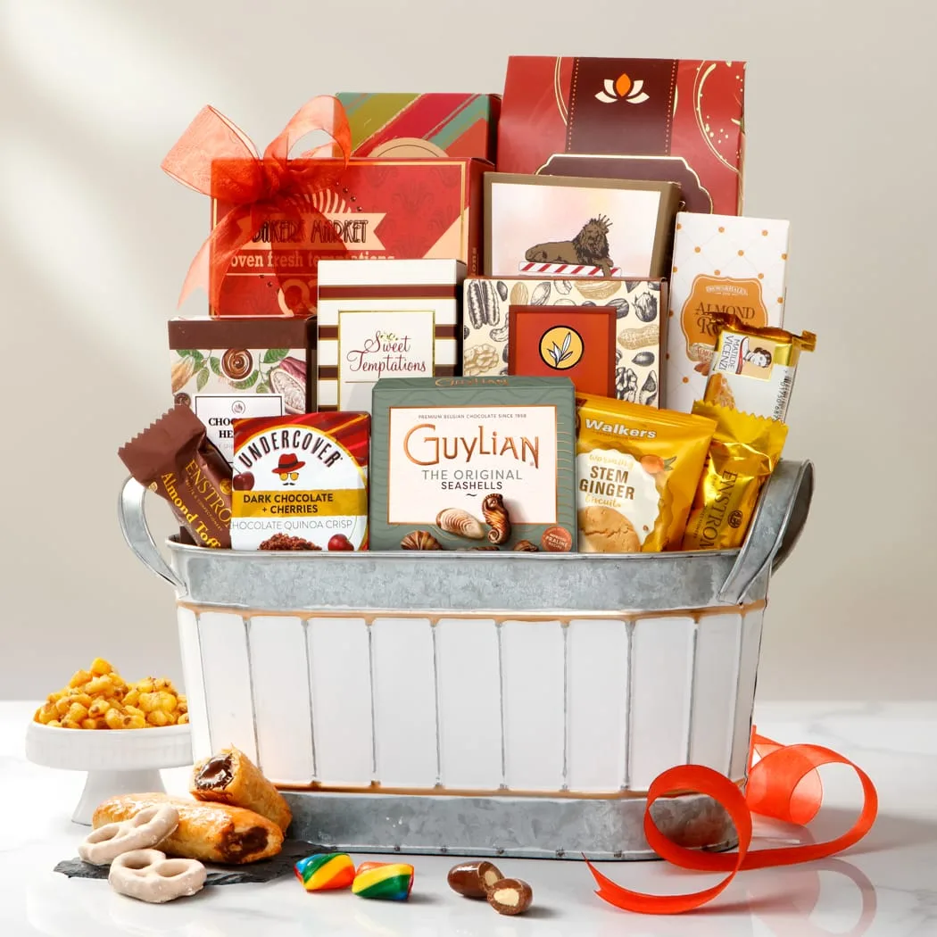 Festive Delights Holiday Gift Basket
