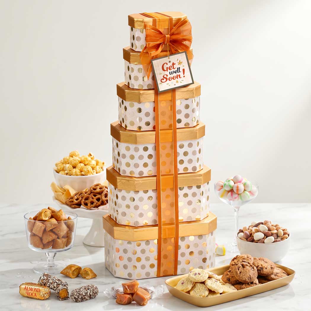 Get Well Gourmet Gift Tower