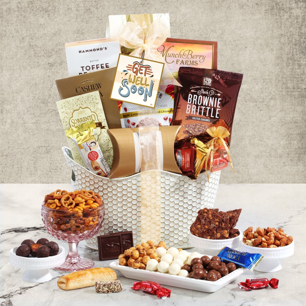Get Well Soon Delightful Gift Basket