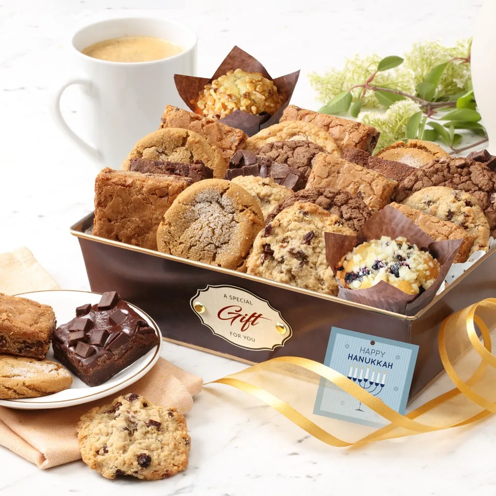 Gourmet Baked Goods Hanukkah Gift Basket