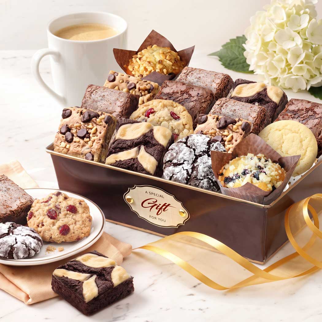 Gourmet Brownie & Cookies Gift Basket