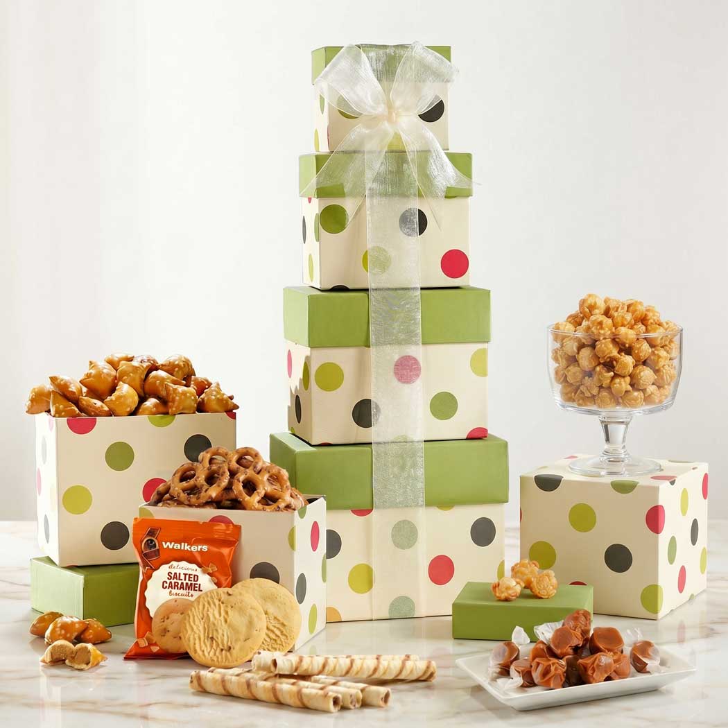 Gourmet Celebration Gift Tower