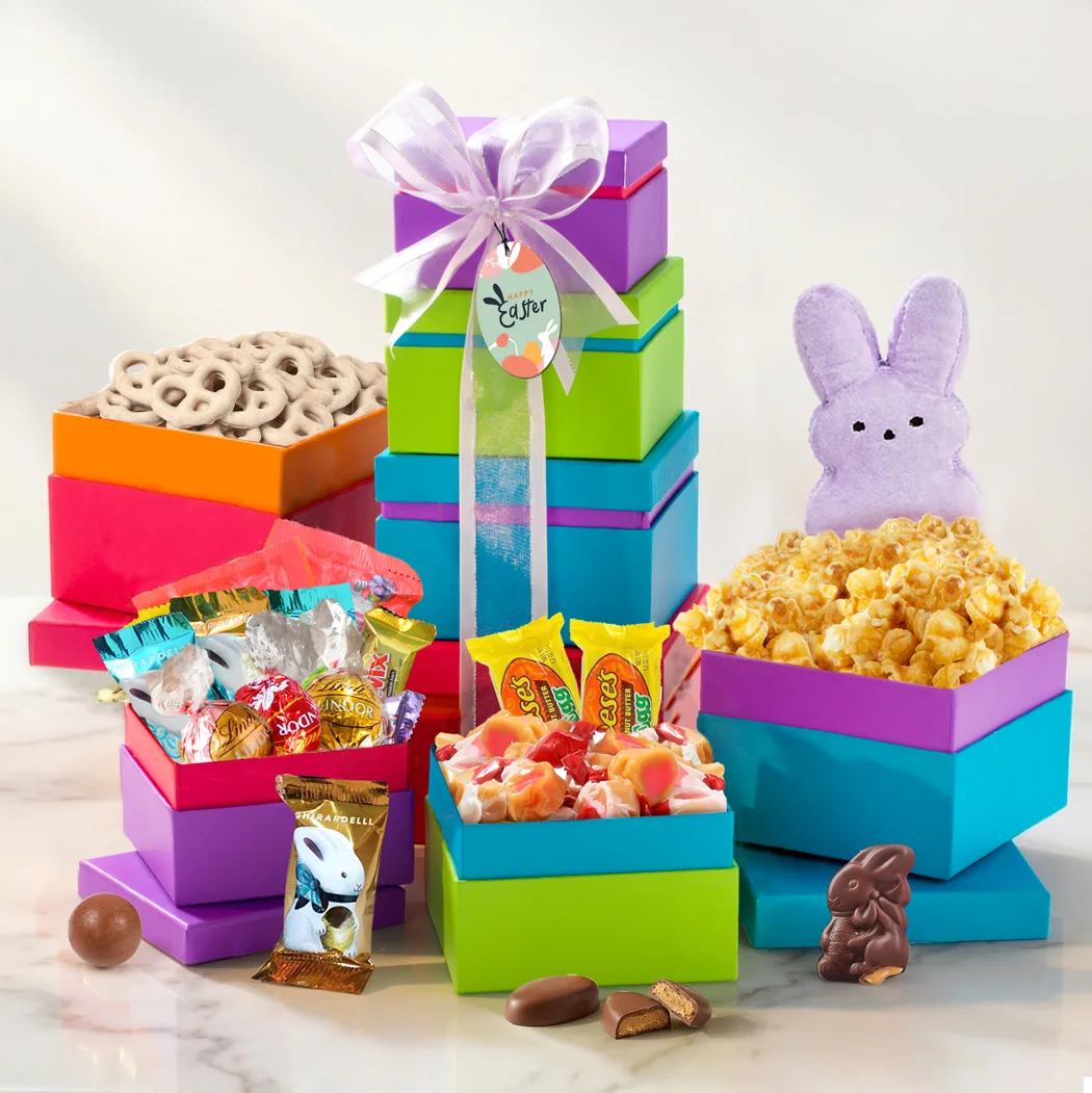 Gourmet Chocolate Easter Treasures Tower